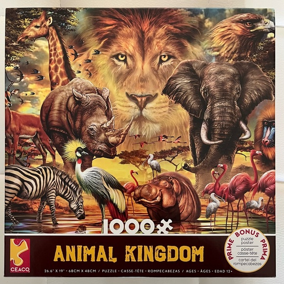 Ceaco Other - Animal Kingdom 1000-Piece Puzzle - Multicolor